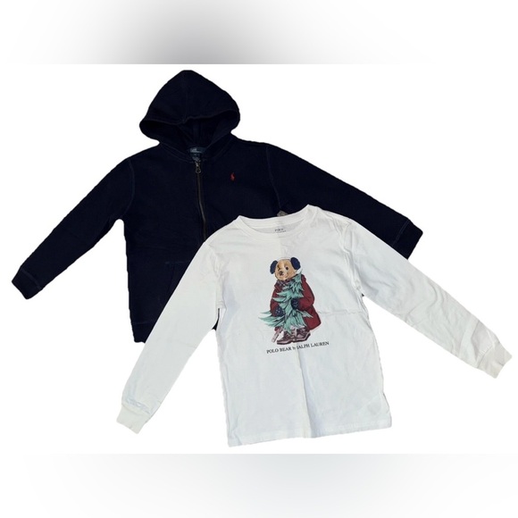 Ralph Lauren Polo Hoodie/2 Shirt Set - Picture 11 of 12